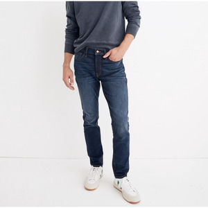 Madewell Slim Authentic Flex Jeans in Baxley Wash